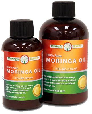 Olio di moringa oleifera