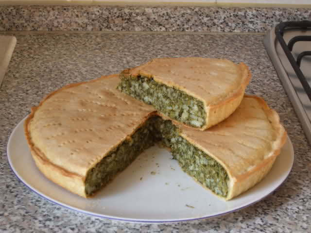 Focaccia verde con polvere di Moringa