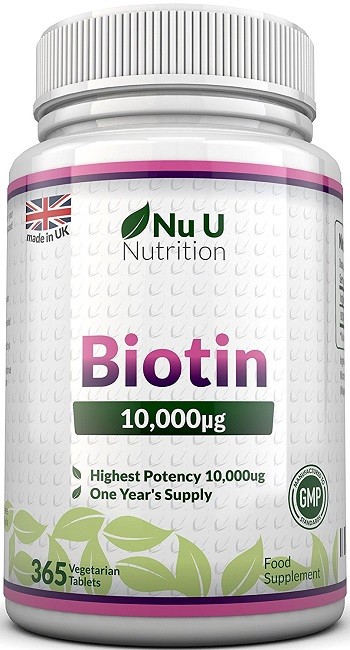 integratore per capelli Nu U Nutrition – Biotin