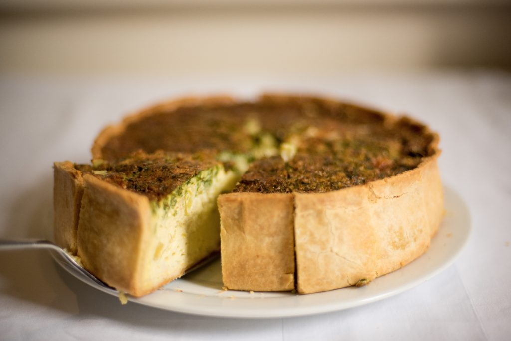 torta salata di zucchine